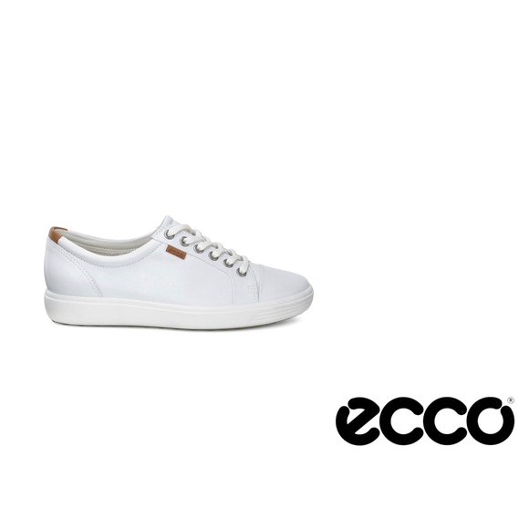 ecco womens soft 7 sneaker white